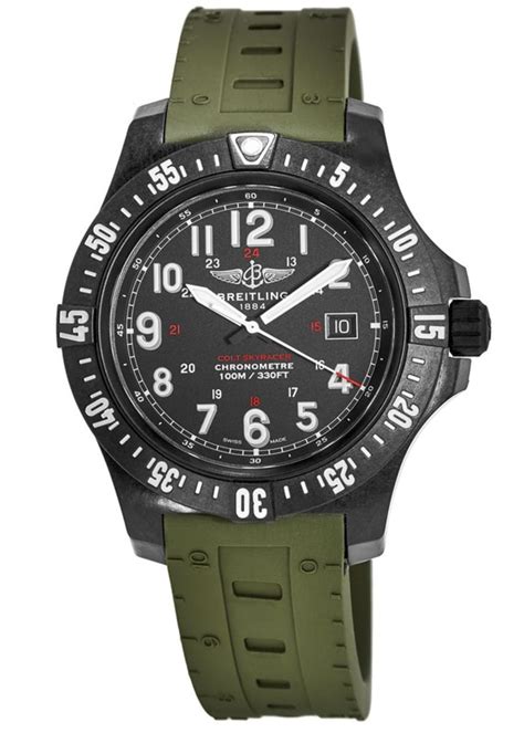 breitling colt skyracer army green